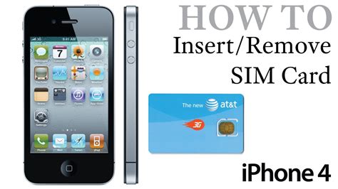 iPhone 4 / 4S HOW TO: Insert / Remove a SIM Card 